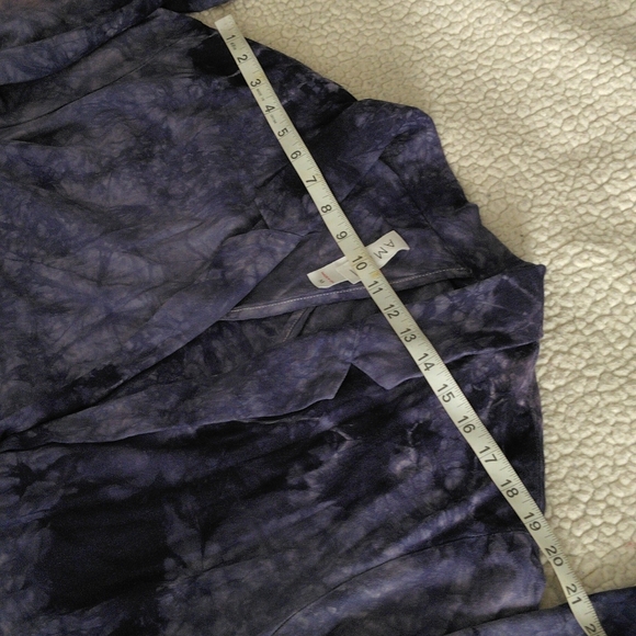 Amadi Medium Tie Dye Linen Blend Jacket - Picture 11 of 12